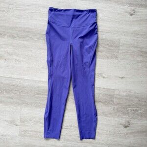 Lululemon BASE PACE Tights High-Rise Nulux Charged Indigo Size 6 LIKE NEW!!!